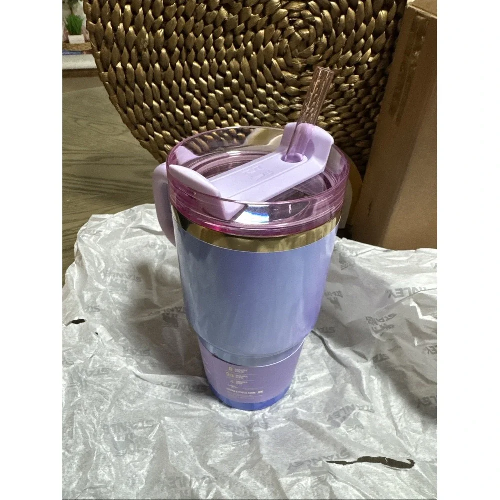 Stanley X Wicked For Good GLINDA 20oz Stainless Steel Quencher Tumbler NEW W/box - Picture 7 of 8